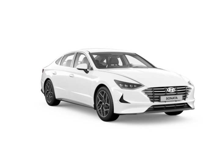 Hyundai Sonata Белый (Optic White)