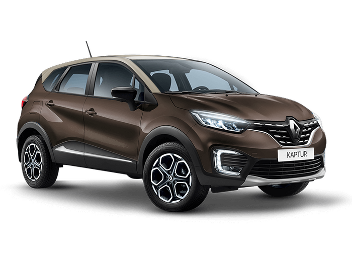 Renault Kaptur  Коричневый с бежевой крышей